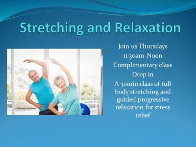 Thursday\'s 11:30am - 12 noon
