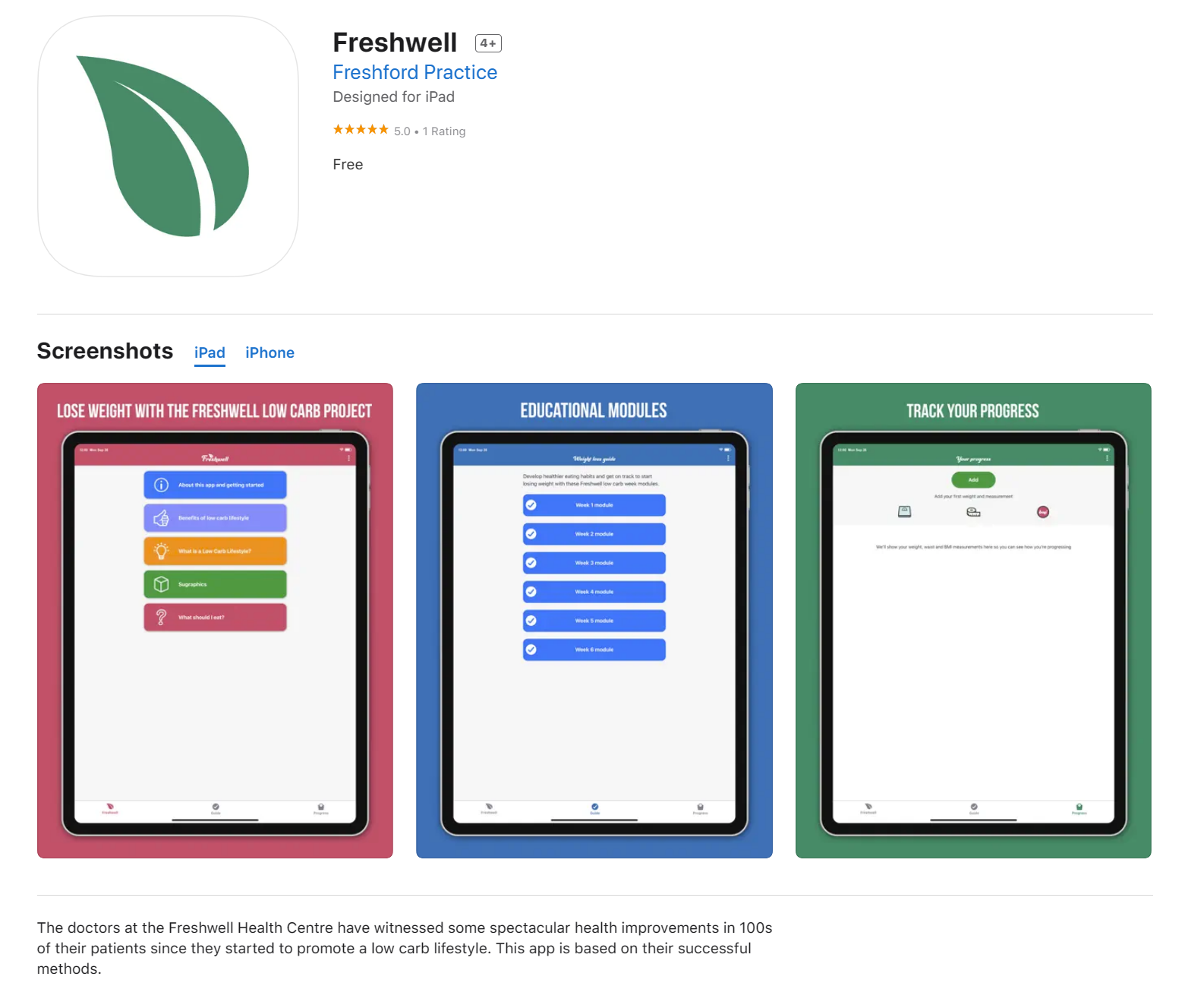 Freshwell App Freshwell App