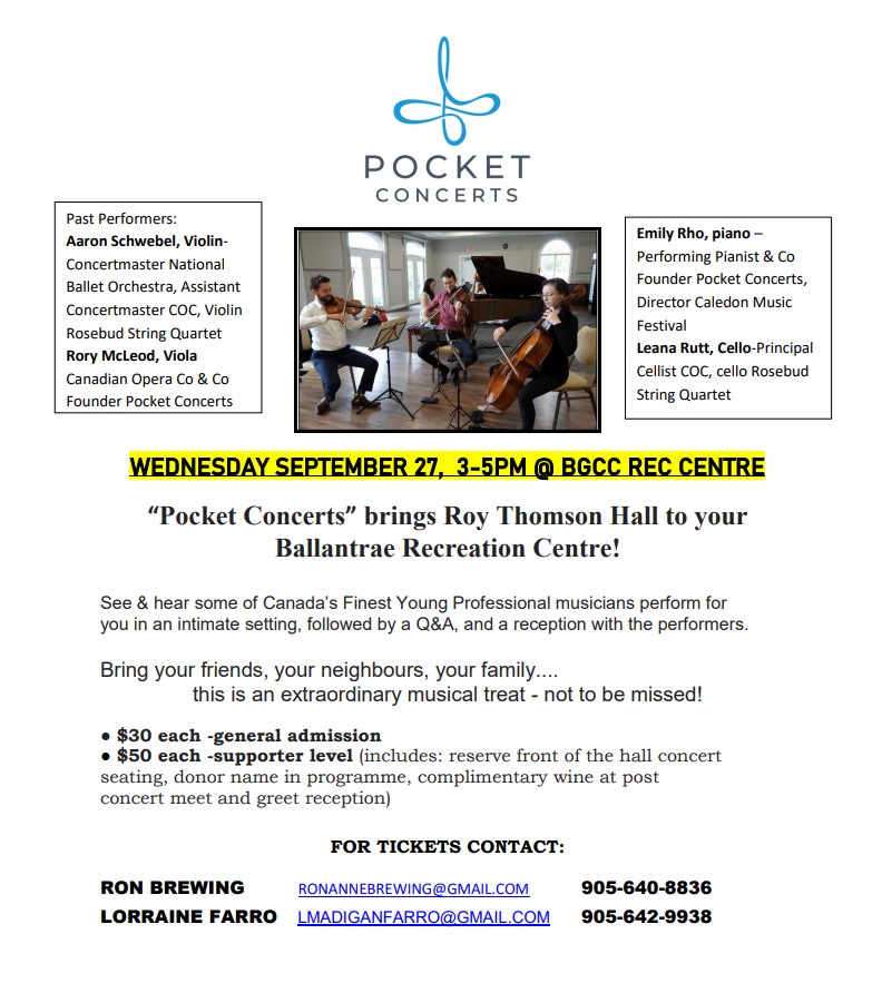 Pocket Concert Sep 27 2023