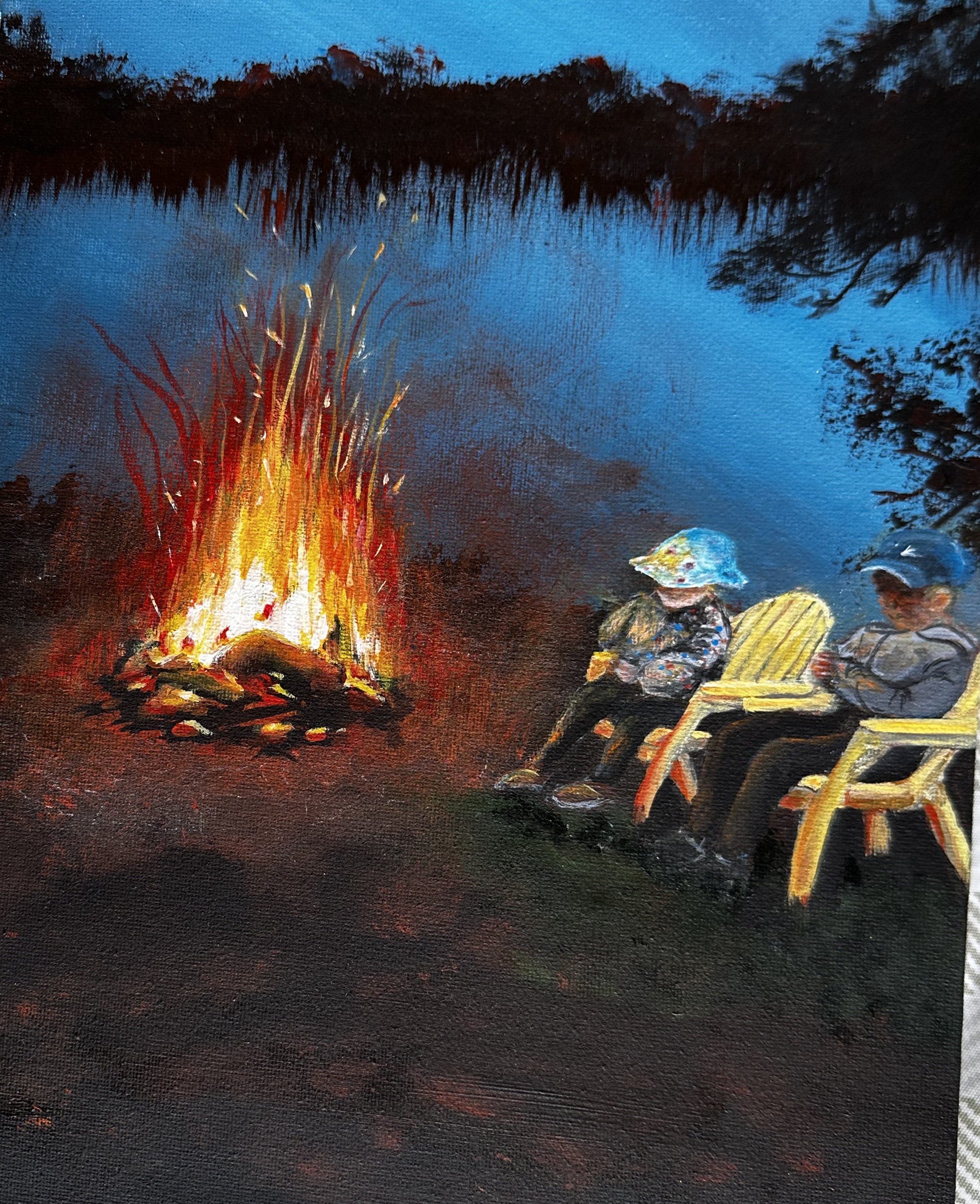 Fireside by Mary